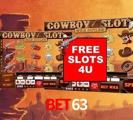 Slots com jackpots e giros grátis na bet63